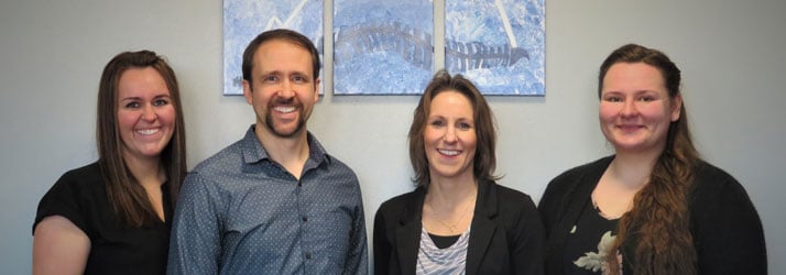 Staff-at-Jorgensen-Family-Chiropractic Chiropractor Palmer AK Tyler Jorgensen and Team